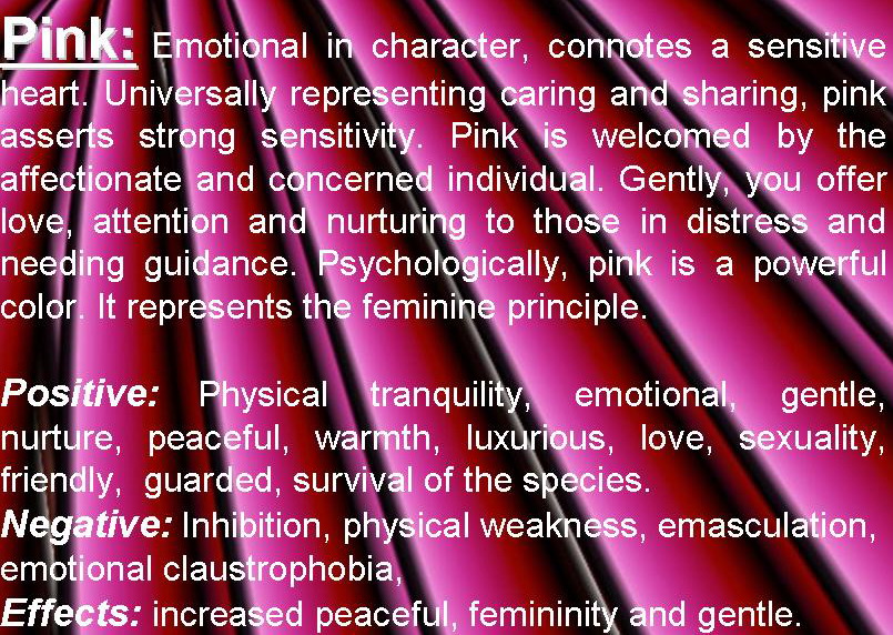 Pink Color Psychology Pink Meaning Personality