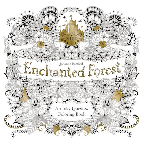 10 adult coloring book enchanted forest
