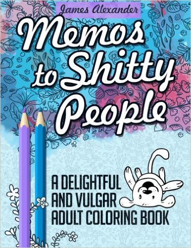 7 adult coloring book memos