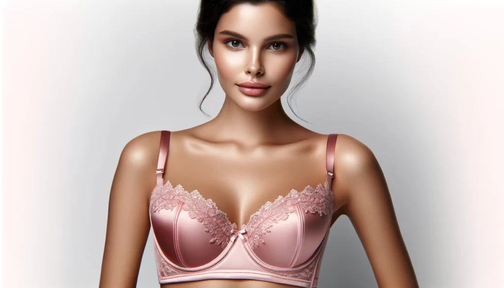 pink bra