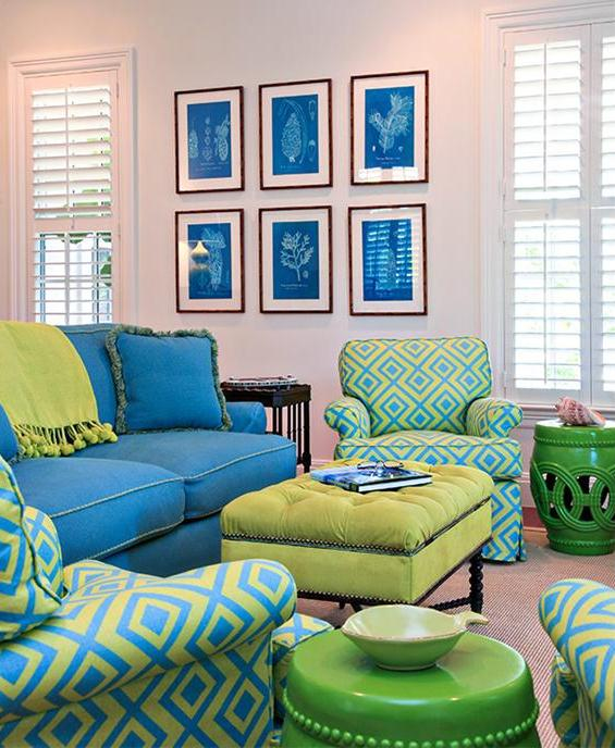 analogous colors room