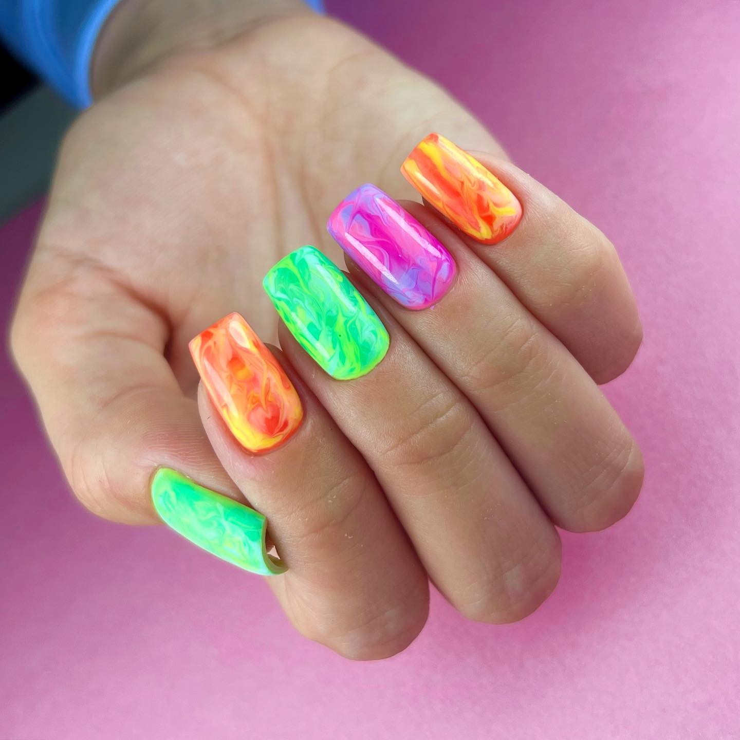 Neon Summer Nails 2023: Bright and Bold Colors to Make a Statement | Neon  nails, Summer nails, Summer gel nails