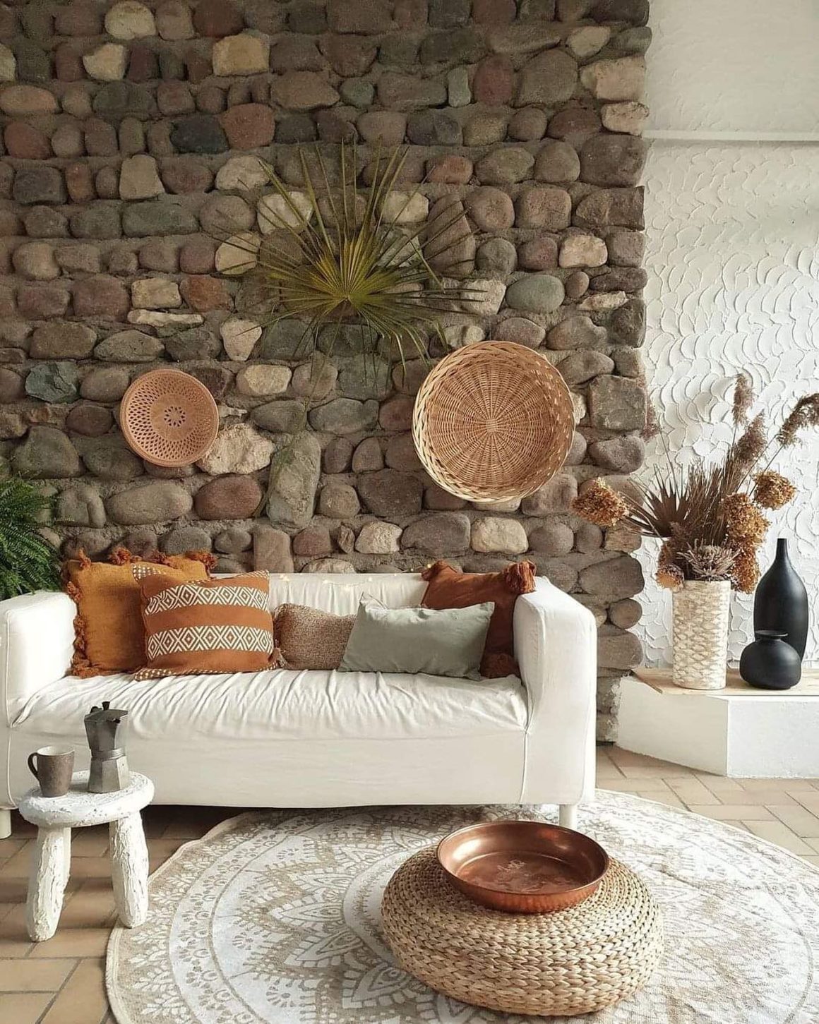 15+ Bohemian Living Room Ideas to Bring Tropical Vibe Inside Your Home
