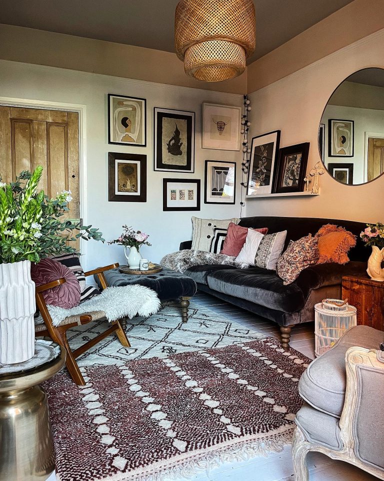 15+ Bohemian Living Room Ideas to Bring Tropical Vibe Inside Your Home ...