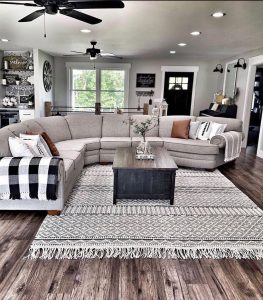 15+ Farmhouse Living Room Ideas To Set Up An Unforgettable Ambience ...