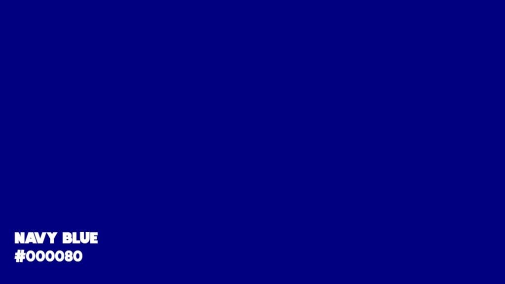 Navy Blue: Color Code, Meaning, Symbolism and Psychology - Color Psychology