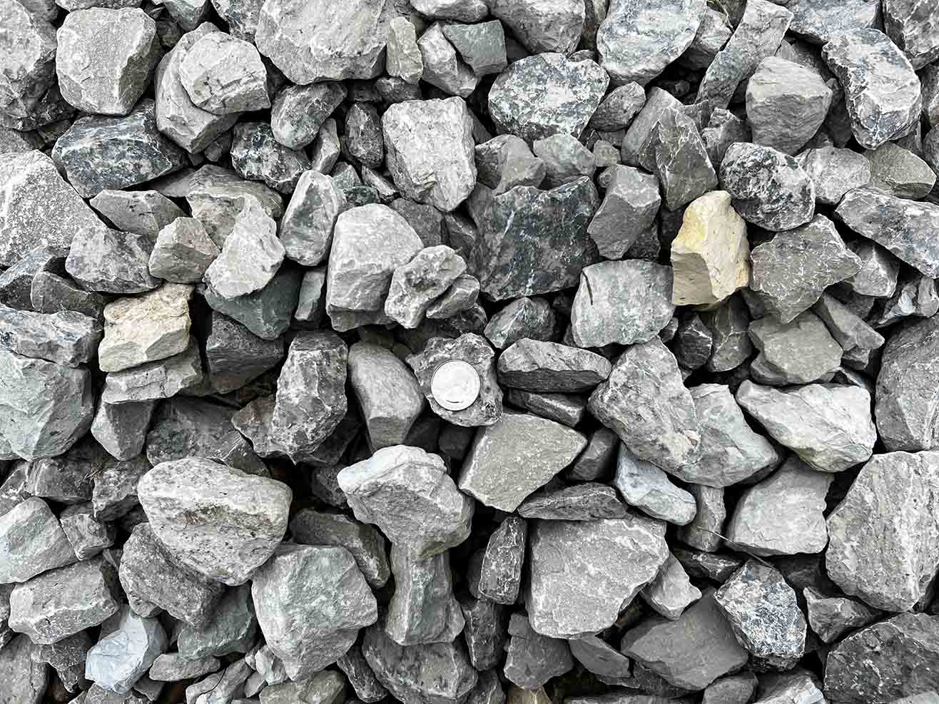 2 limestone crushed ggregates base gravel green stone natural stone landscape supplier
