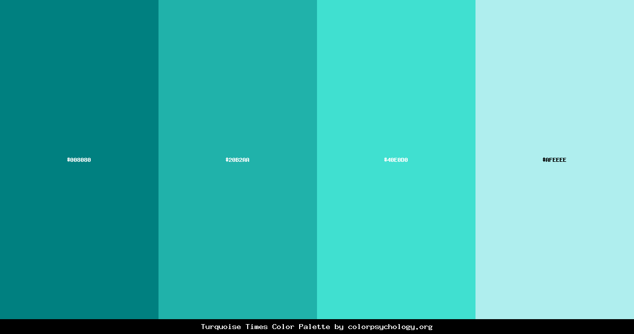urquoise imes olor alette by colorpsychology org