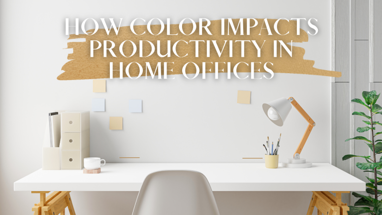 How Color Impacts Productivity in Home Offices