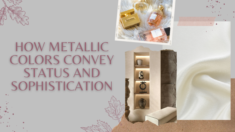 How Metallic Colors Convey Status and Sophistication