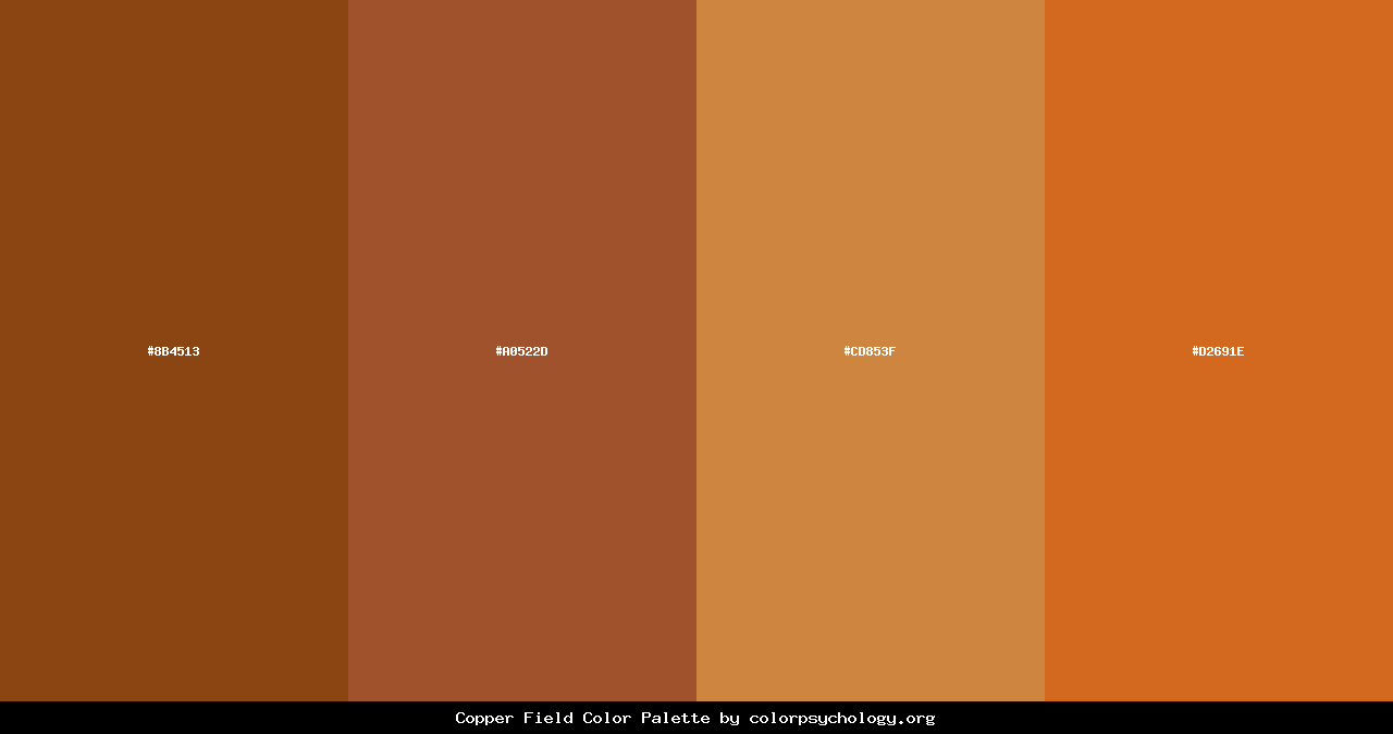 opper ield olor alette by colorpsychology org
